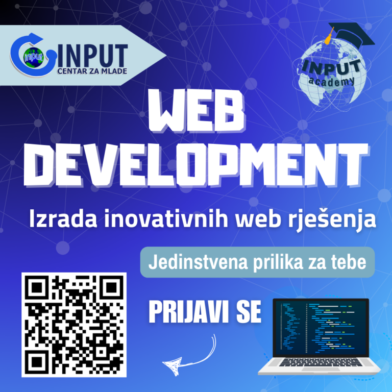 Prijavite se na edukaciju iz osnova Web programiranja!