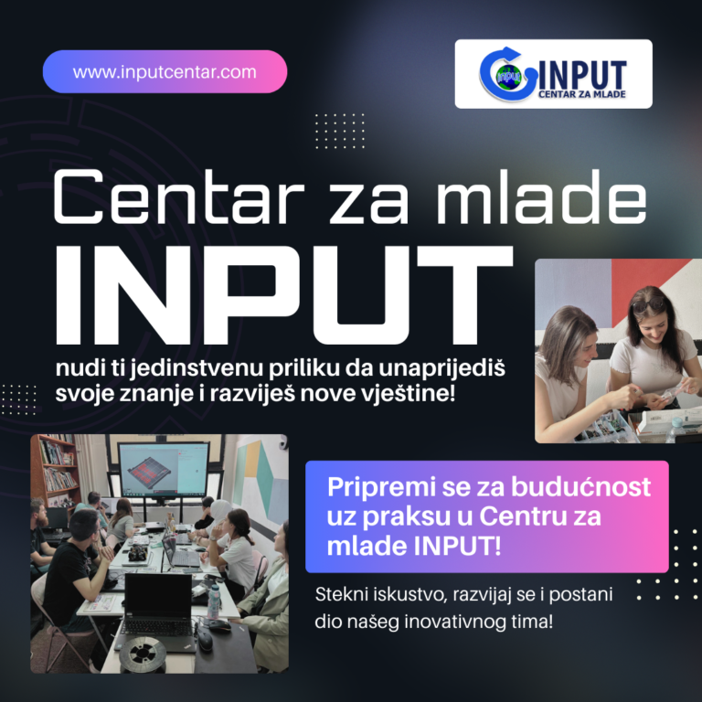 IT praksa u Centru za mlade INPUT