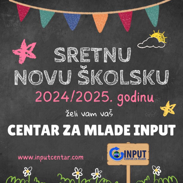 Sretna i uspješna nova školska 2024/2025. godina svim osnovnoškolcima i srednjoškolcima!