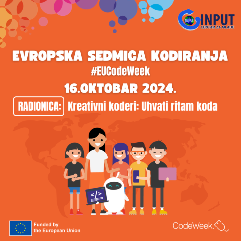 “Kreativni koderi: Uhvati ritam koda” EU Code Week 2024