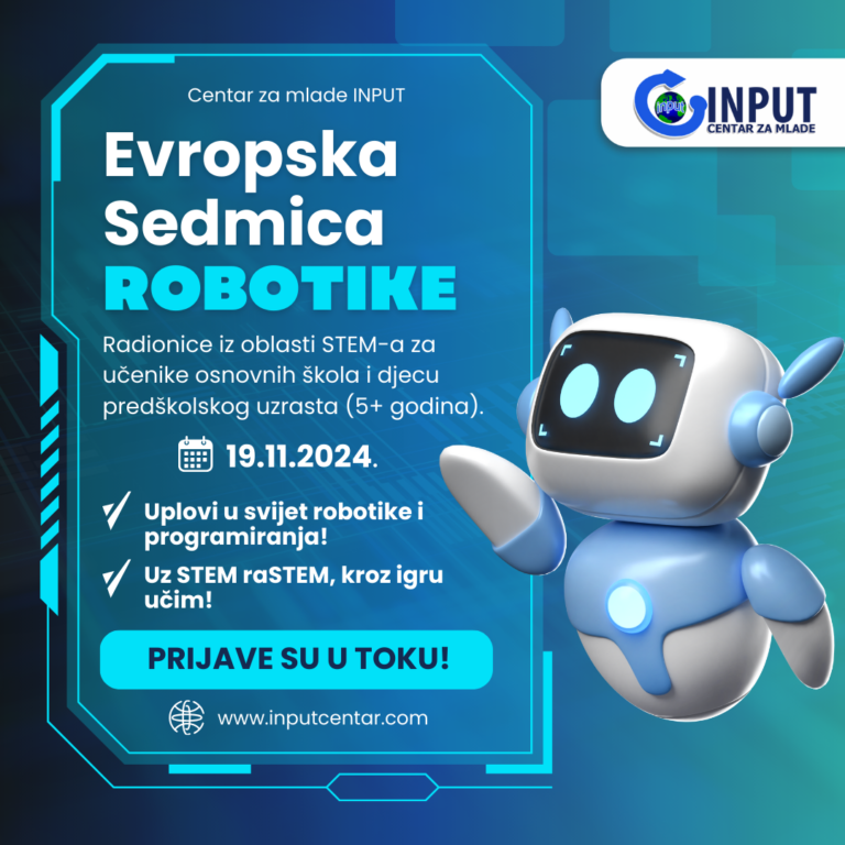 Uplovite s nama u STEM AVANTURU! – EVROPSKA SEDMICA ROBOTIKE