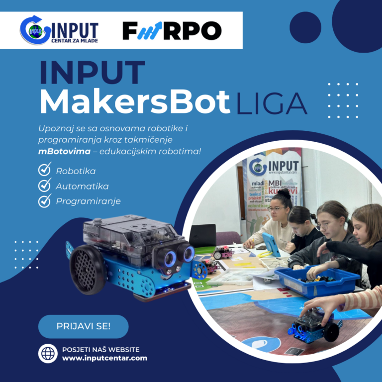 INPUT MakersBot Liga – Robotika za osnovnoškolce