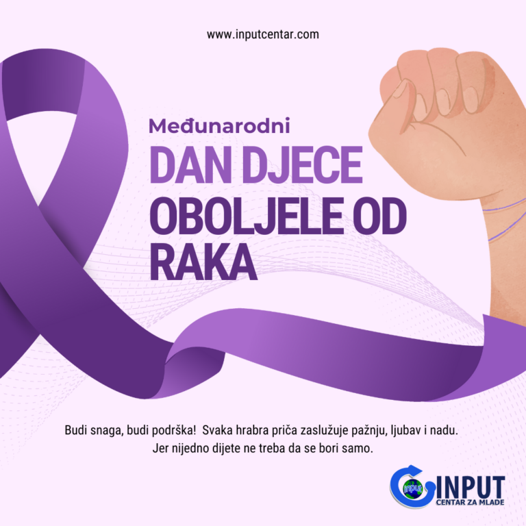 Međunarodni dan djece oboljele od raka – Budimo njihova snaga