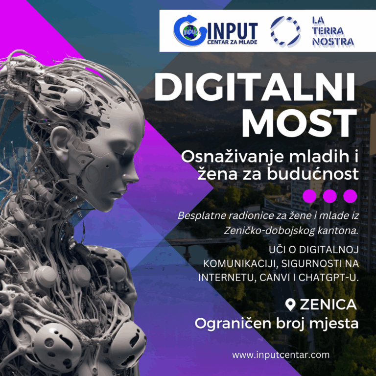 Digitalni most u Zenici – Osnaživanje mladih i žena za budućnost