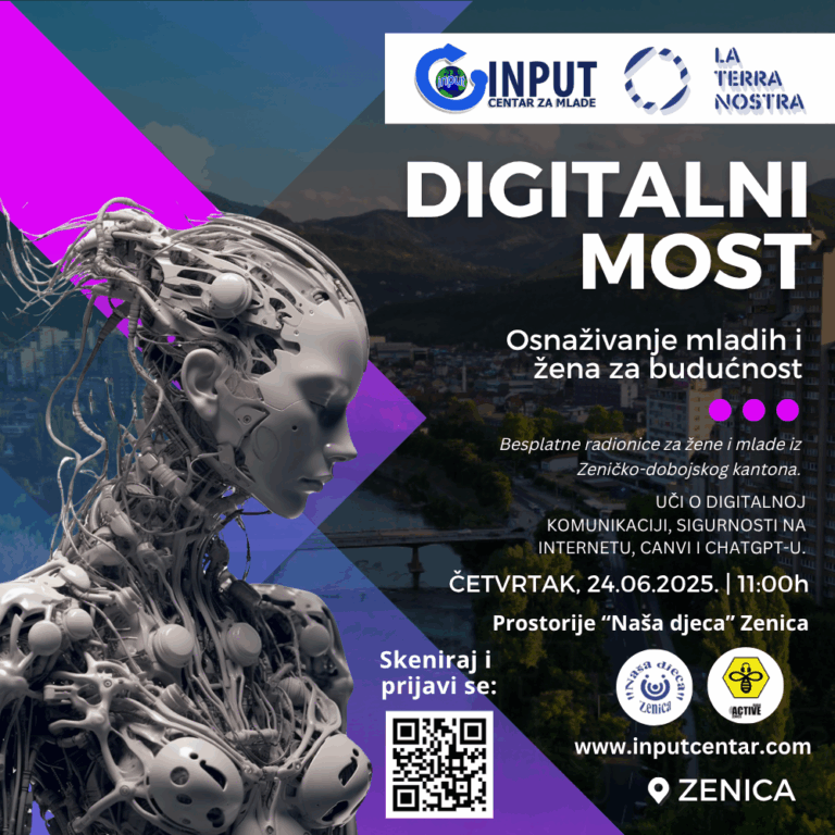 Digitalni most: Osnaživanje mladih žena za budućnost u Zenici