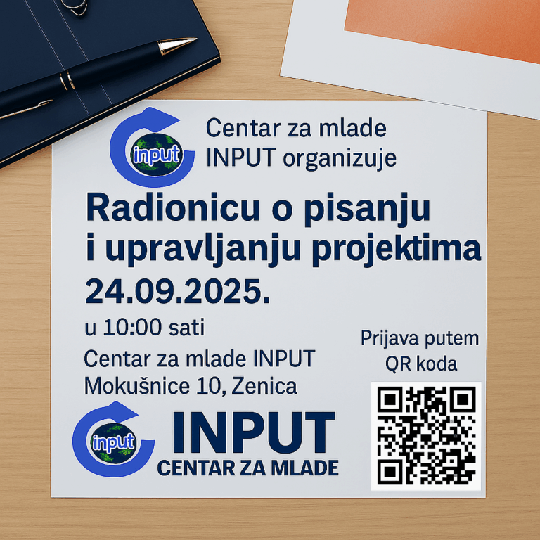 Prijavi se na radionicu o pisanju i upravljanju projektima