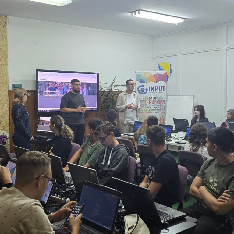 Mladi u Zenici ponovo kodiraju – počeo CoderDojo Zenica u Centru za mlade INPUT!