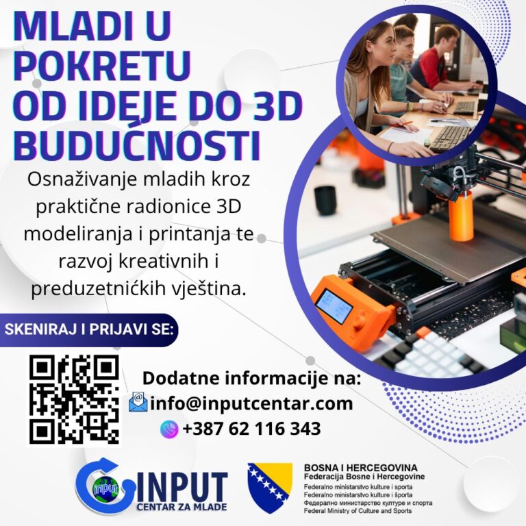 Mladi u pokretu – od ideje do 3D budućnosti