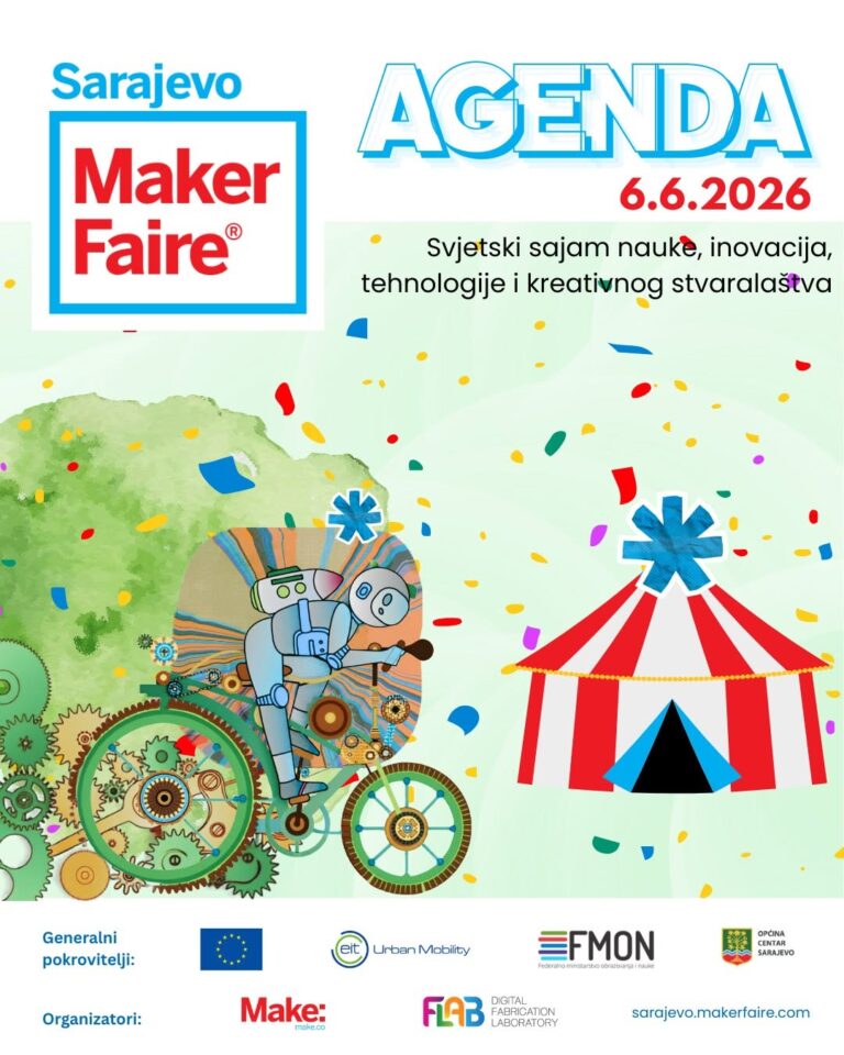 Centar za mlade INPUT učestvuje na Maker Faire Sarajevo 2026