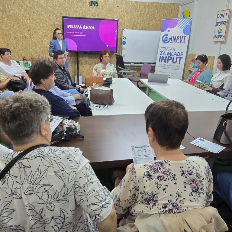 U Centru za mlade INPUT predstavljen vodič „Kroz prava i podršku ženama u Zenici“